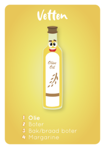 Olijfolie kaartje voedingscentrum