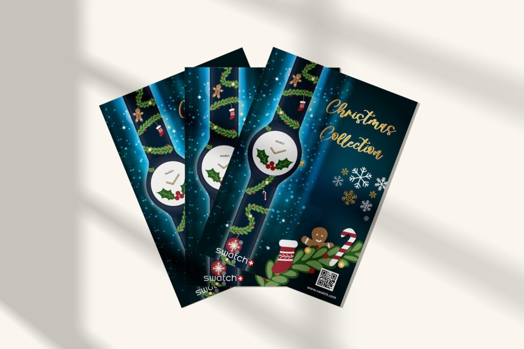 Swatch poster mockup